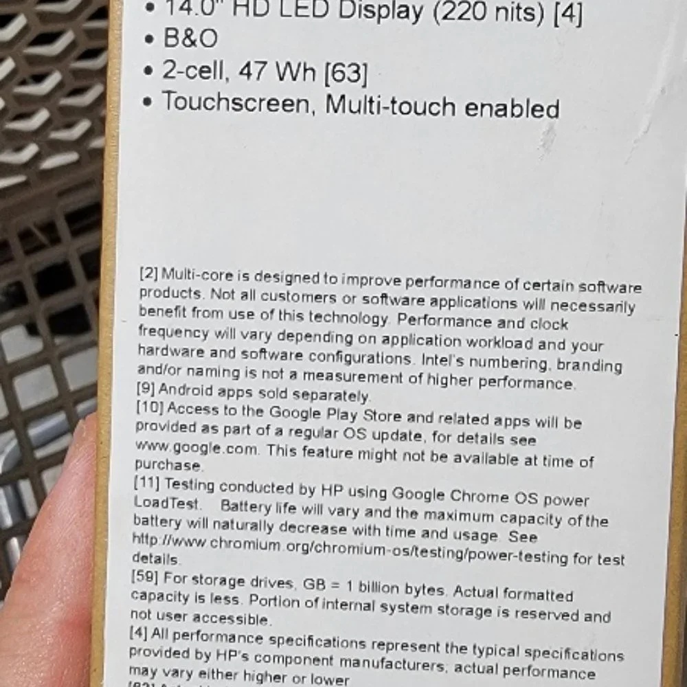 HP Chromebook 14A-NA0010NR 14